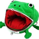 Ninja Frog Plush Coin Wallet for Cosplay