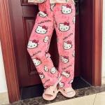 Hello Kitty Fleece Pajama Pants for Women