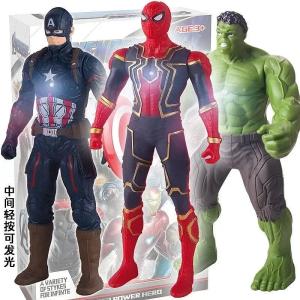 Marvel Anime Action Figures for Kids - Spiderman & Hulk