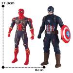 Marvel Anime Action Figures for Kids - Spiderman & Hulk