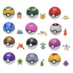 12-Piece Pokemon Poke Ball Figurine Set