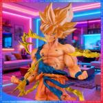 Dragon Ball Super Saiyan Wukong Doll Ornament