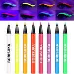 8 Color UV Neon Liquid Eyeliner Set