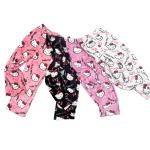 Hello Kitty Kawaii Flannel Pajamas for Women