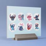 Kawaii 500pcs Disney Stitch Anime Sticker Set
