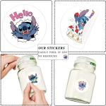 Kawaii 500pcs Disney Stitch Anime Sticker Set