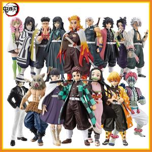 Demon Slayer Action Figures: Tanjirou, Zenitsu, Nezuko