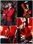 Yumeko Jabami School Uniform Cosplay Costume Set