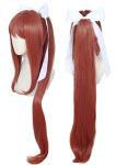 Linfairy Halloween Cosplay Wig with White Bow