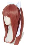 Linfairy Halloween Cosplay Wig with White Bow