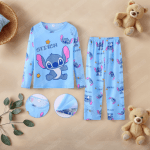 Kids Stitch Anime Pajamas Set for Boys and Girls