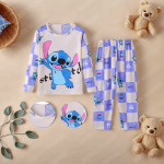 Kids Stitch Anime Pajamas Set for Boys and Girls