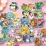 50PCS Kawaii Pikachu Anime Stickers for Kids