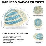 Ebingoo Blue Braided Cosplay Wig with Cap