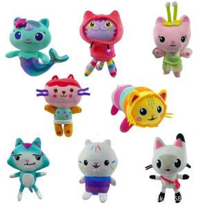 Anime Cat Plush Backpack Doll Toy for Kids