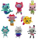 Anime Cat Plush Backpack Doll Toy for Kids