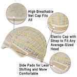 Blonde Wavy Anime Cosplay Wig with Bangs