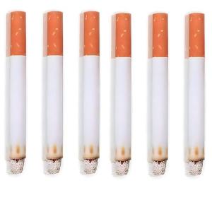 Realistic Fake Puff Cigarettes - 6 Count
