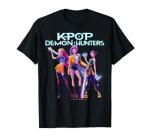 Kpop Demon Hunters Heroic Group Pose T-Shirt