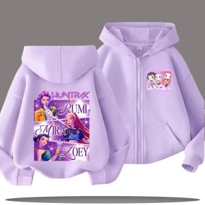 Kpop Demon Hunters Zip Up Hoodie for Kids