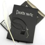 Death Note Journal Set with Feather Pen and Necklace