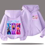 Kpop Demon Hunters Zip Up Hoodie for Kids