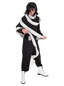 Men's Anime Hero Cosplay Costume with Scarf
