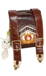 Cute Brown PU Leather Cosplay Backpack Bag