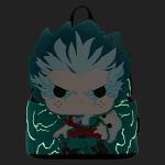Loungefly My Hero Academia Deku Glow Mini Backpack