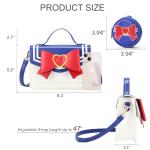 Kawaii Anime Cosplay Crossbody Purse with Coin Bag