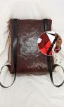 Cute Brown PU Leather Cosplay Backpack Bag