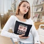 Anime Girl Zipper Pouch - Makeup Cosmetic Bag