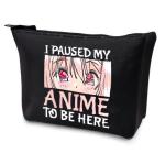 Anime Girl Zipper Pouch - Makeup Cosmetic Bag