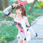 Kizuna AI VTuber Cosplay Costume with Wig