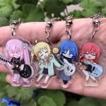 BOCCHI THE ROCK Cosplay Keychain Badge Set