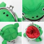Cute Plush Anime Frog Wallet and Key Chain
