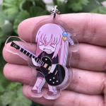 BOCCHI THE ROCK Cosplay Keychain Badge Set