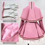 Sakura Kinomoto Cosplay Costume - Pink Dress Set