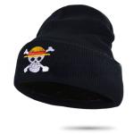 Anime Luffy Knit Beanie Hat for Cosplay