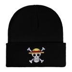 Anime Luffy Knit Beanie Hat for Cosplay