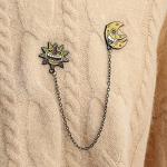 Soul Eater Enamel Pins Set: Sun and Moon