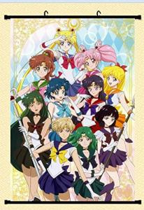 Tina Art Sailor Girls Anime Poster - 24x36 INCH