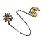 Soul Eater Enamel Pins Set: Sun and Moon