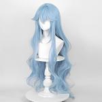 Ice Blue Mermaid Wig with Hairpin for Cosplay