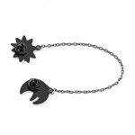 Soul Eater Enamel Pins Set: Sun and Moon