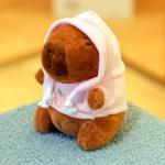 Capybara Plush Toy Hoodie with Wings