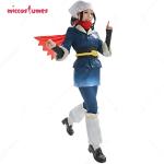 Akari Cosplay Costume Top, Skirt, and Scarf Set