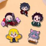 Demon Slayer Tanjiro & Nezuko Enamel Pins