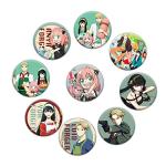 Punchi Anime Spy Pins 9-Pack for Fans