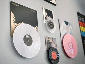 Vinyl Record Wall Display and Stand
